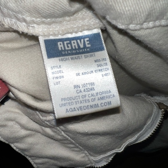 Agave denim high waist khaki skirt in size 26 MUST BUNDLE! - Picture 6 of 6